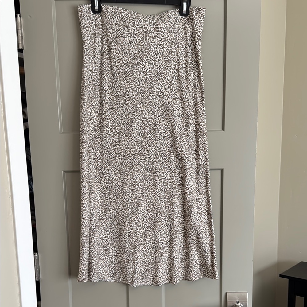 Jenni Kayne Leopard Print Women's Skirt